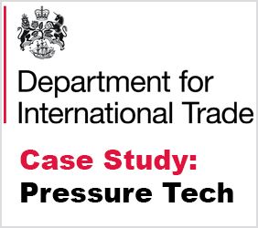 The Department for International Trade produced a case study on Pressure Tech, focusing on our success exporting to Norway.