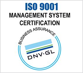ISO 9001 Management System Certification & DNV GL logo