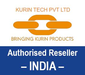 Kurin Tech logo with Authorised Reseller for India message