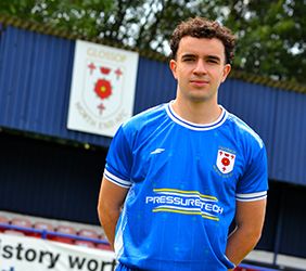 Glossop North End new football kit 2025 sponsored by Pressure Tech