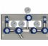 Pressure Tech SGA Semi-Automatic Changeover Manifold